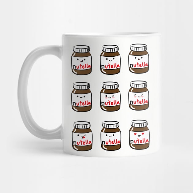 Nutella Emoji by Braeprint